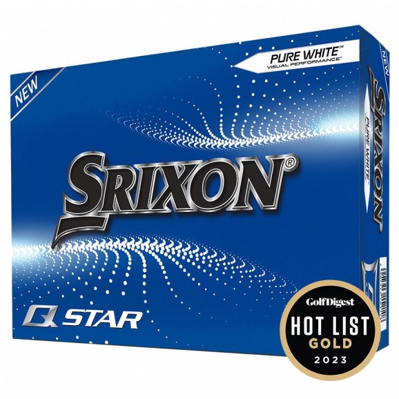 Srixon Q Star 23 Golf Ball Pure White Per Dozen