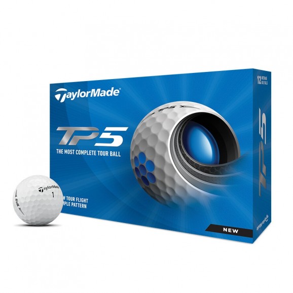 TaylorMade TP5 White Per Dozen