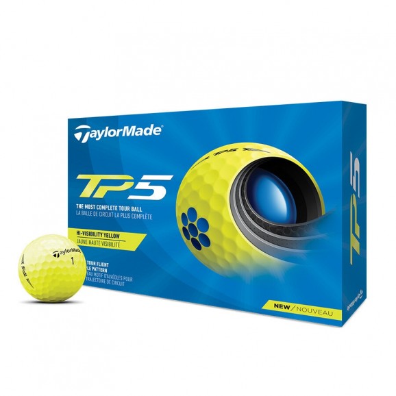 TaylorMade TP5 Yellow Per Dozen