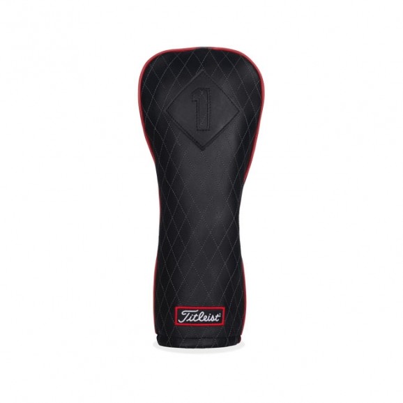 Titleist Leather Driver Headcover Jet Black