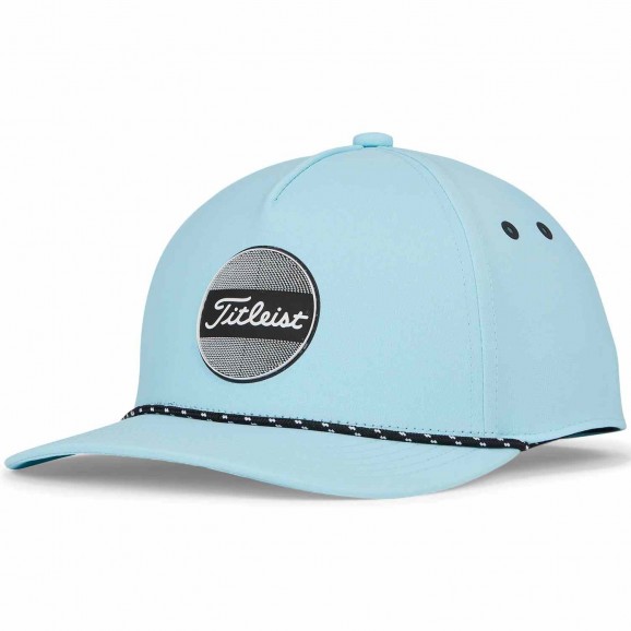 Titleist Junior Boardwalk Rope Cap Aqua Surf White