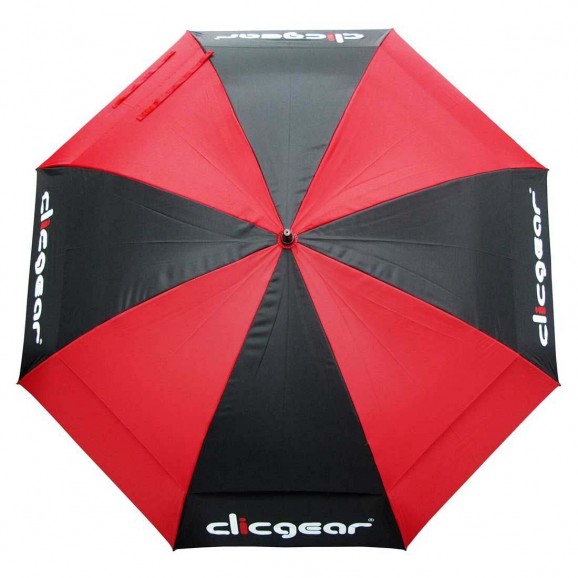 Clicgear UV Double Canopy 68" Umbrella - Red