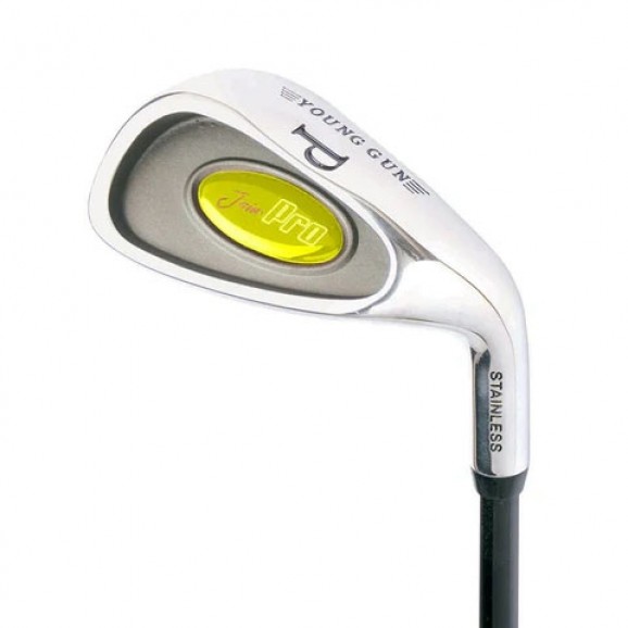 Young Gun Junior LH PW Iron 3+ Yellow