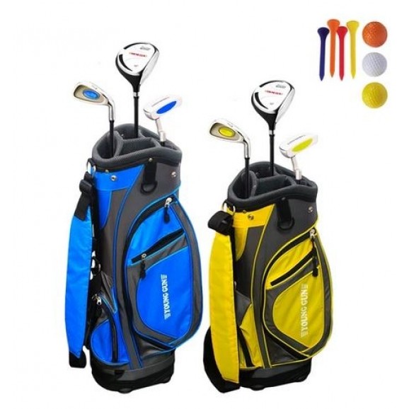 Young Gun Junior LH Yellow Age 3 Plus Package Starter Set 3 Fwy Iron Putter and Bag